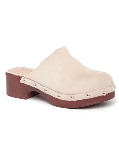 Clogs in Beige