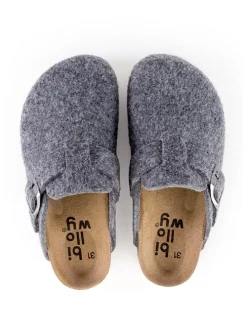 Clogs in Grau