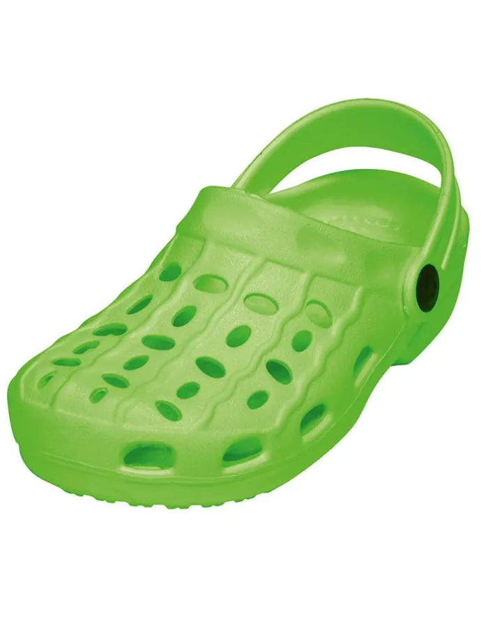 Clogs in Grün