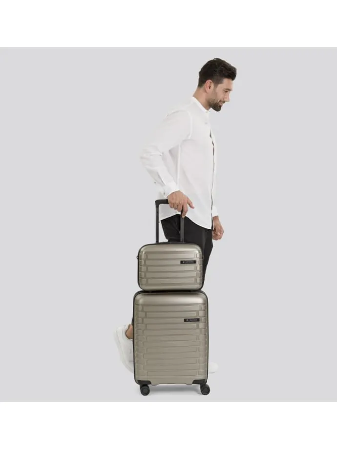 Collection 04 Beauty Case 34 cm in champaign-metallic