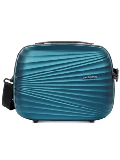Collection 02 Beautycase 34 cm in turquoise metallic