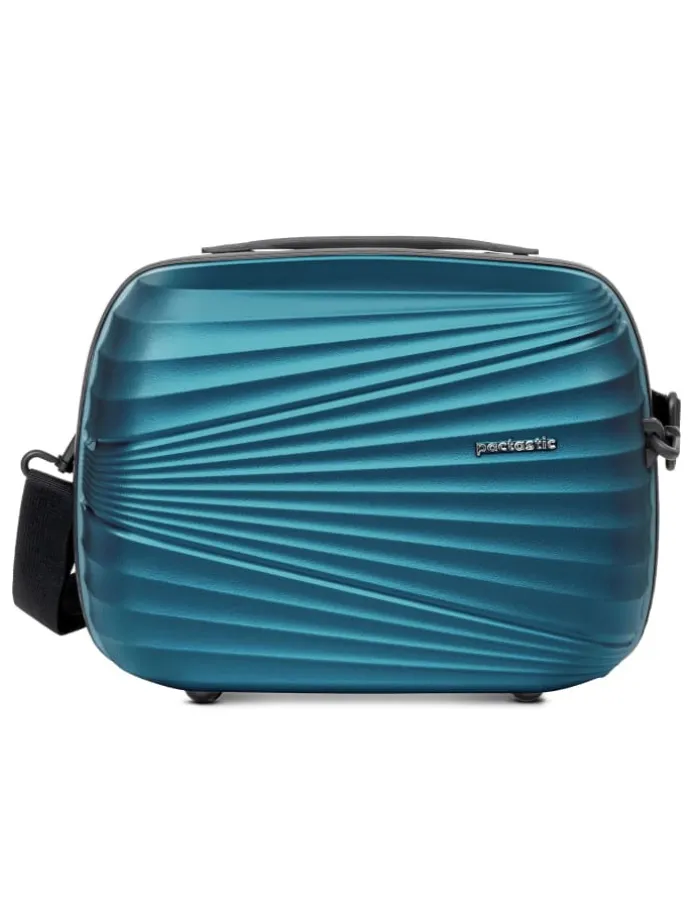 Collection 02 Beautycase 34 cm in turquoise metallic