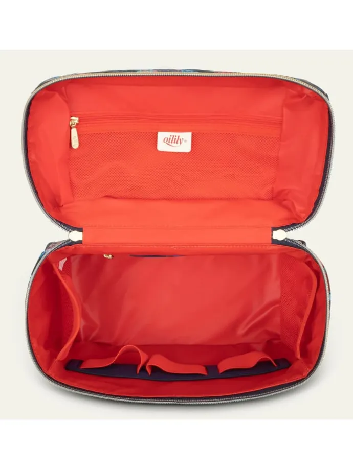Color Bomb Coco Beautycase 28 cm in blue iris