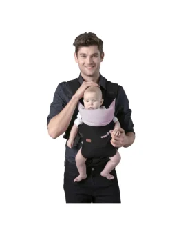 Comfy Bauch- und Rückentrage in rosa