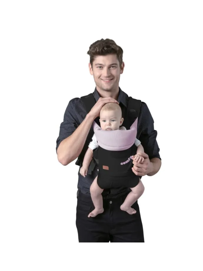 Comfy Bauch- und Rückentrage in rosa