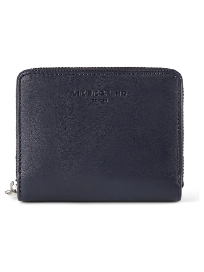 Conny Geldbörse Leder 12 cm in cobalt night
