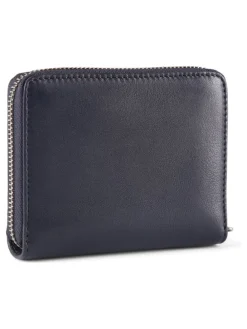 Conny Geldbörse Leder 12 cm in cobalt night