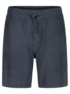 Cordbermudas in Dunkelblau