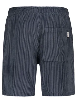 Cordbermudas in Dunkelblau