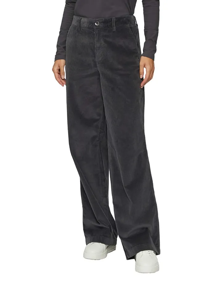 Cordhose - Comfort fit - in Dunkelgrau