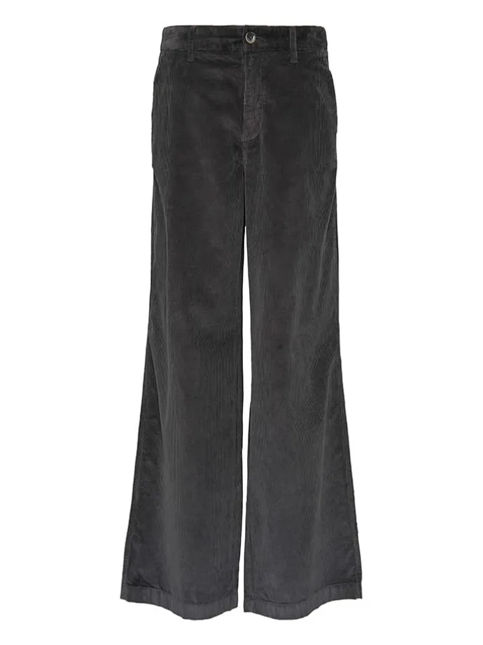 Cordhose - Comfort fit - in Dunkelgrau