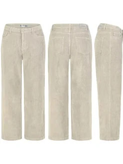 Cordhose in Creme