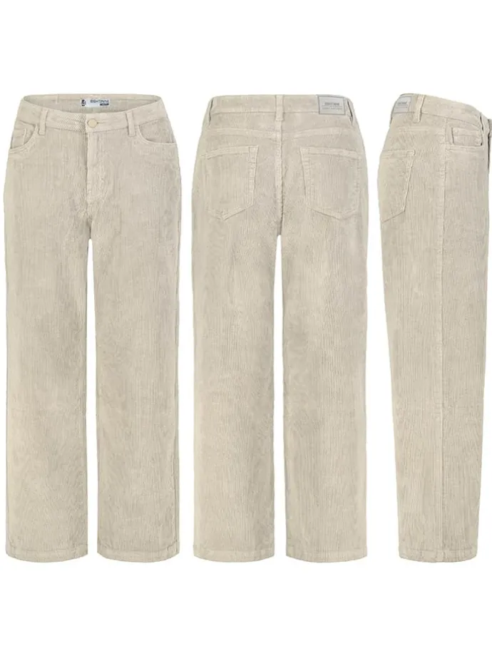 Cordhose in Creme