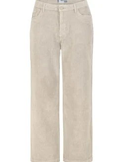 Cordhose in Creme