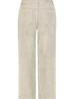 Cordhose in Creme