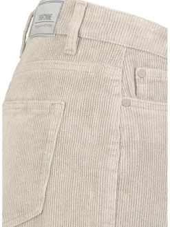 Cordhose in Creme