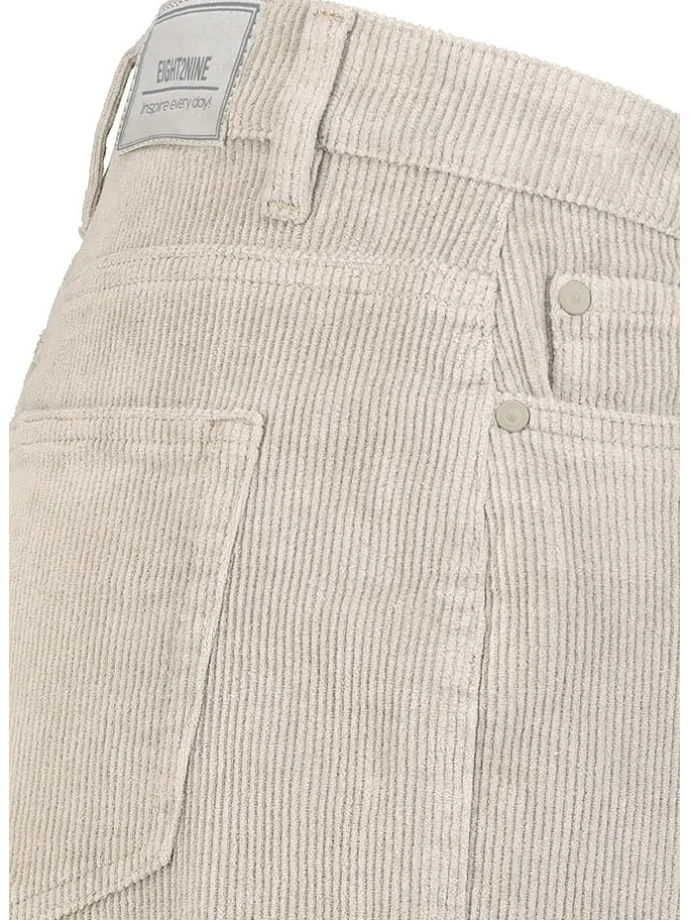 Cordhose in Creme