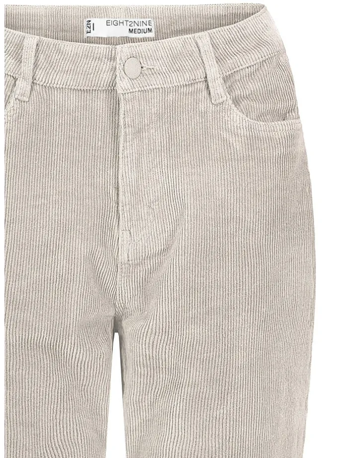 Cordhose in Creme