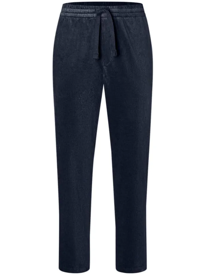 Cordhose in Dunkelblau