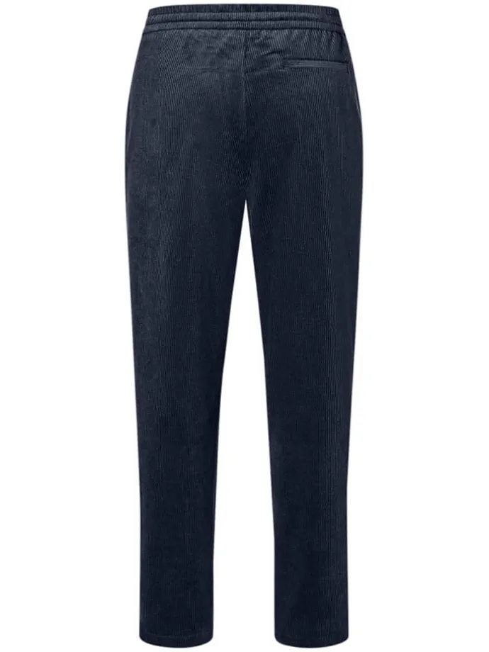 Cordhose in Dunkelblau