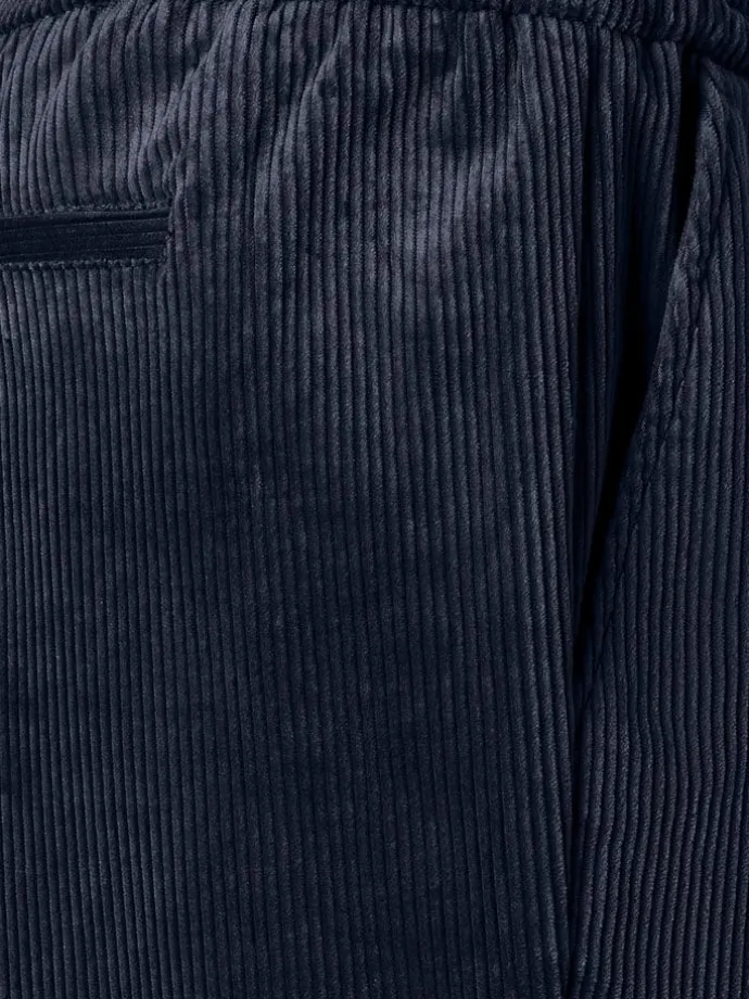 Cordhose in Dunkelblau