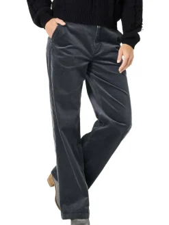 Cordhose in Schwarz