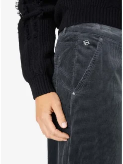 Cordhose in Schwarz
