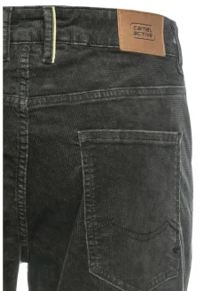 Cordhose in Schwarz