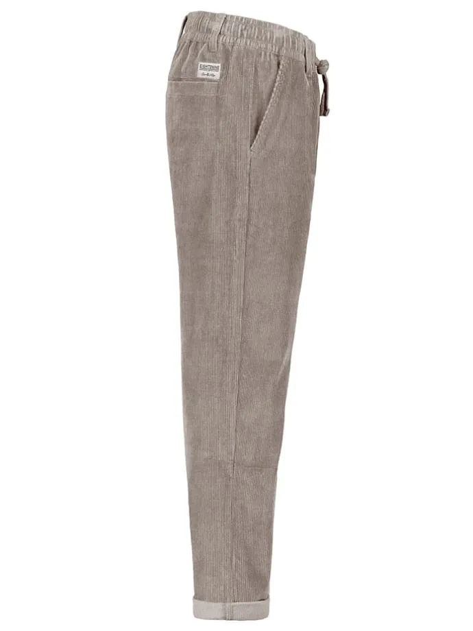 Cordhose in Taupe