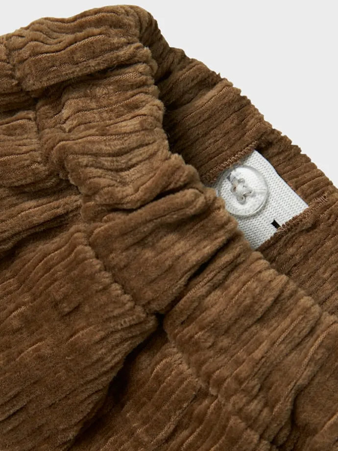 Cordhose "Mosmund" in Braun
