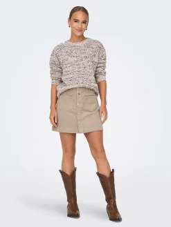 Cordrock in Beige