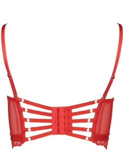Corsage in Rot