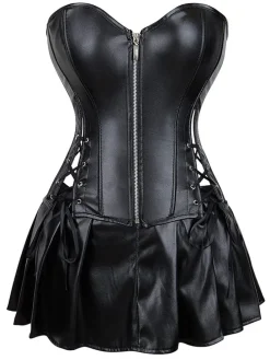 Corsage in Schwarz