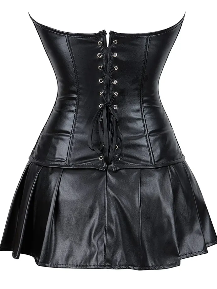 Corsage in Schwarz