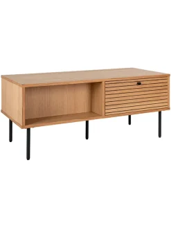 Couchtisch "Kyoto" in Hellbraun - (B)100 x (H)50 x (T)45 cm