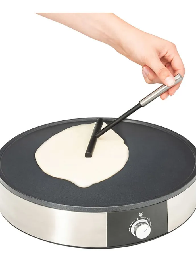 Crêpes-Maker "Lono" in Silber