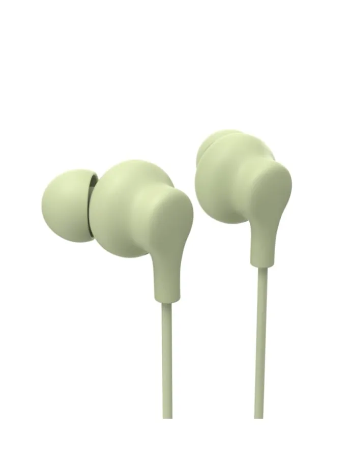 Curly, In-Ear, USB-C, Grün in Grün