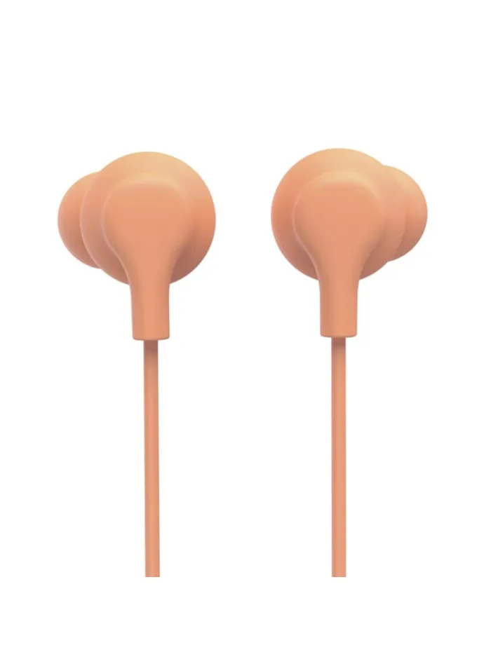Curly, In-Ear, USB-C, Orange in Orange