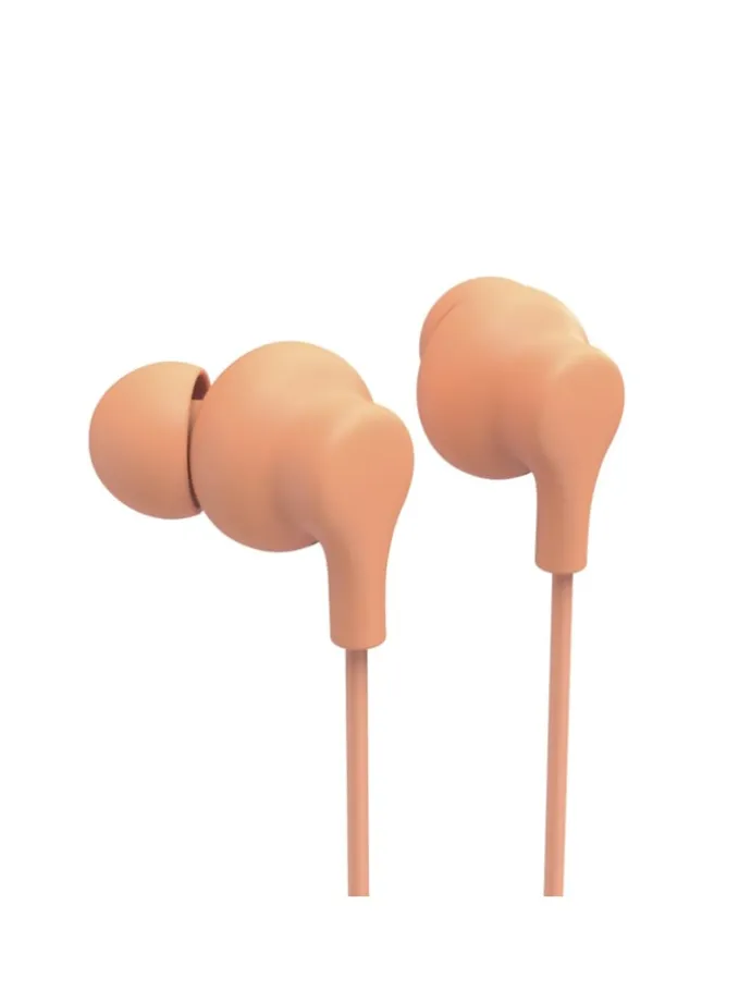 Curly, In-Ear, USB-C, Orange in Orange