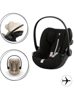 Cybex Cloud G i-Size Plus Babyschale Farbe: Moon Black