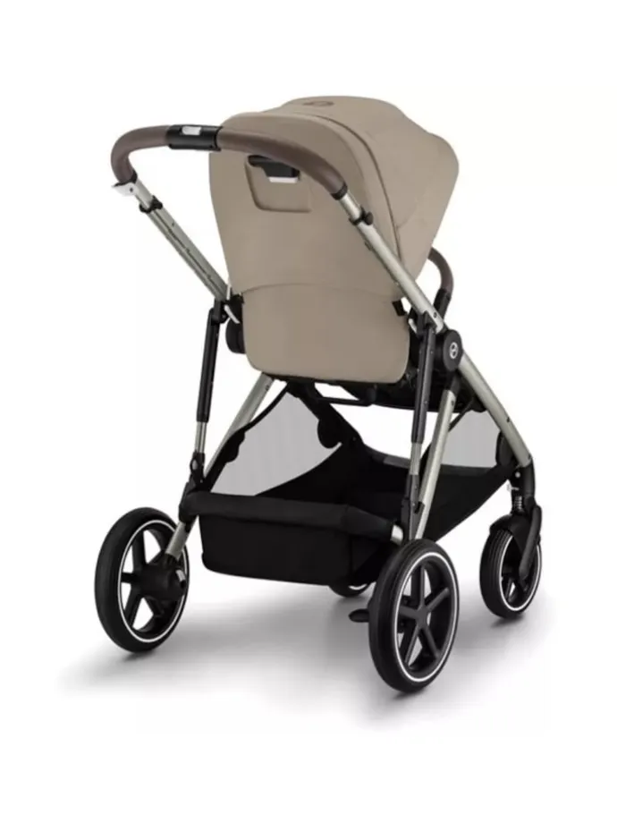 Cybex Gazelle S Kinderwagen - Farbe: Almond Beige / Gestell Taupe