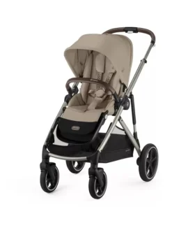 Cybex Gazelle S Kinderwagen - Farbe: Almond Beige / Gestell Taupe