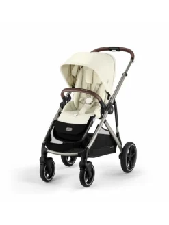 Cybex Gazelle S Kinderwagen - Farbe: Seashell Beige / Gestell Taupe