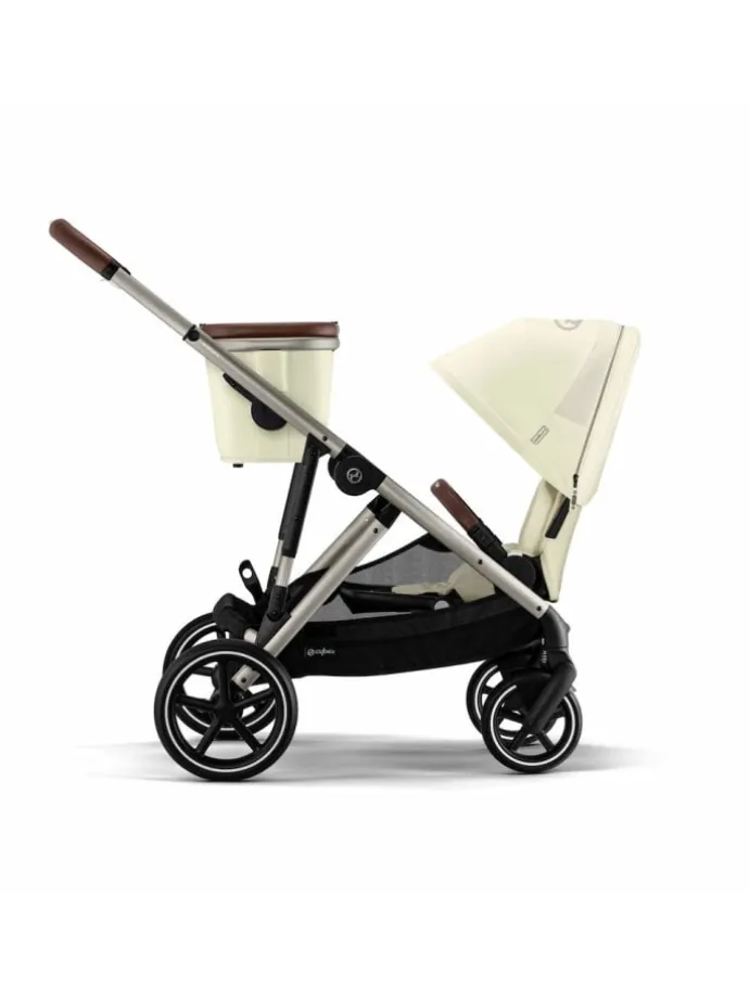 Cybex Gazelle S Kinderwagen - Farbe: Seashell Beige / Gestell Taupe