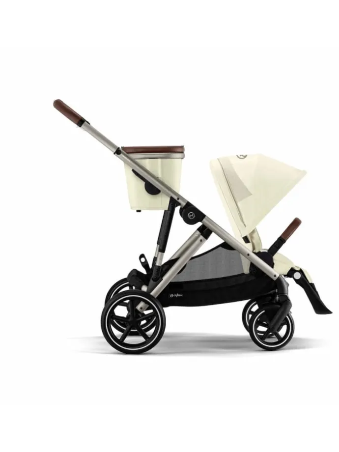 Cybex Gazelle S Kinderwagen - Farbe: Seashell Beige / Gestell Taupe