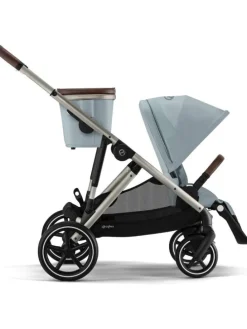 Cybex Gazelle S Kinderwagen - Farbe: Stormy Blue / Gestell Taupe