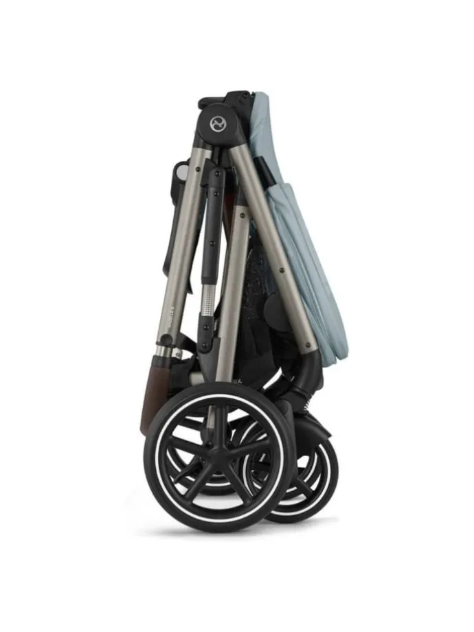 Cybex Gazelle S Kinderwagen - Farbe: Stormy Blue / Gestell Taupe