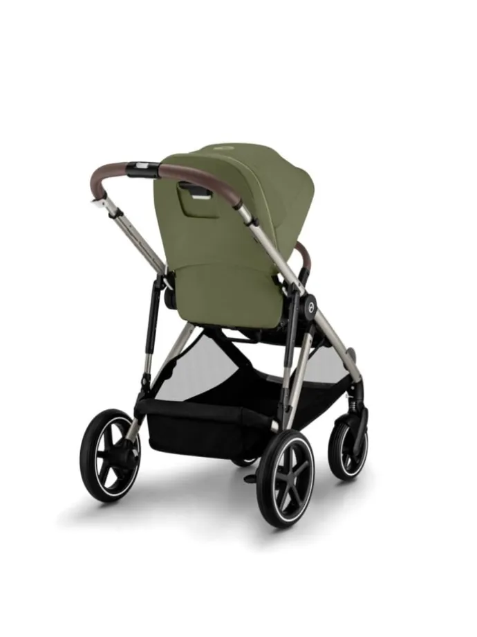 Cybex Gazelle S Kinderwagen - Farbe: Moos Green / Gestell Taupe