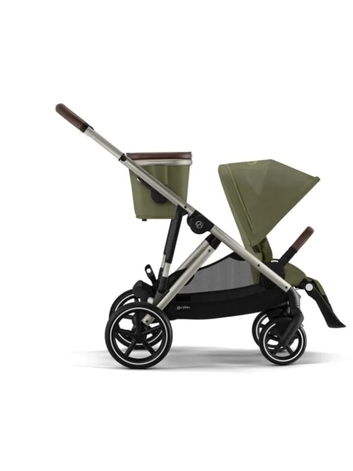 Cybex Gazelle S Kinderwagen - Farbe: Moos Green / Gestell Taupe