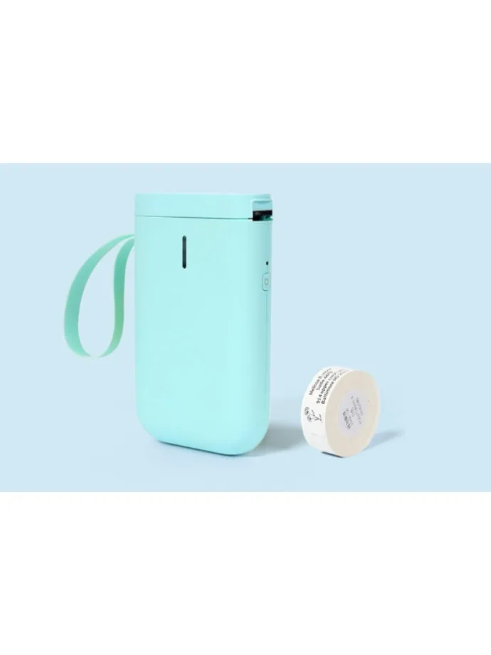 D11 Tragbarer Etikettendrucker Bluetooth Grün